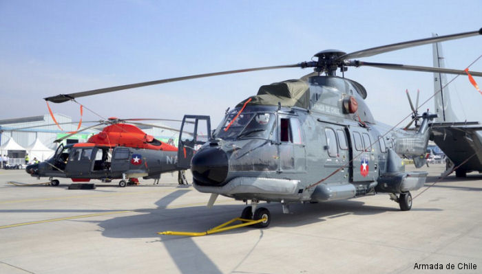 escuadron helicopteros de ataque Armada de Chile