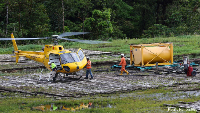 Detailed history and photos of helicopter Aerospatiale AS350B Ecureuil Serial 1907 Register ZK-IHY VH-8HQ P2-PHY N5616Q PZ-HWW N350WW JA9432 used by HeliLink ,Pacific Helicopters ,Japanese Newspapers and News Media Track service timeline and current status.