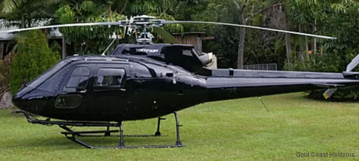 Helicopter Aerospatiale AS350B Ecureuil Serial 1766 Register VH-ZSM A22-010 used by Gold Coast Helitours ,Royal Australian Air Force RAAF. Aircraft history and location