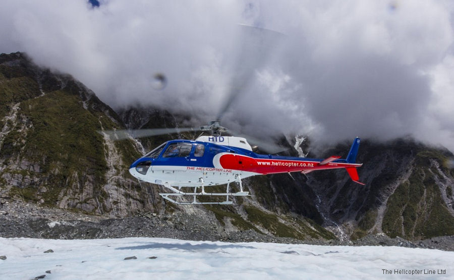 Detailed history and photos of helicopter Eurocopter AS350B2 Ecureuil Serial 3351 Register ZK-HTD N946AE N855PH used by Heli Support NZ ,The Helicopter Line Ltd ,PHI Inc Track service timeline and current status.