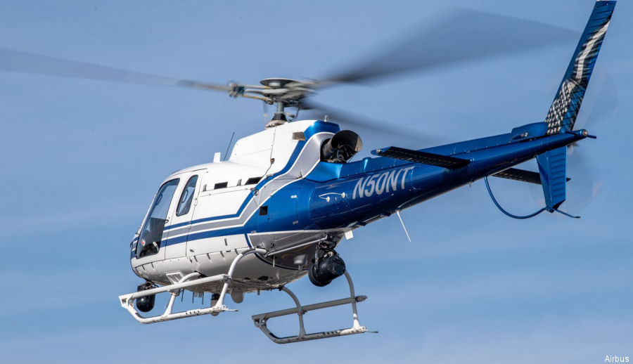 Detailed history and photos of helicopter Eurocopter AS350B2 Ecureuil Serial 7169 Register N641EG N50NT used by City of Fontana Police Department ,OPD (Ontario Police Department) ,American Eurocopter (Eurocopter USA) Track service timeline and current status.