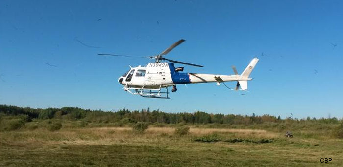 Detailed history and photos of helicopter Eurocopter AS350B3 Ecureuil Serial 4952 Register N3949A used by US Department of Homeland Security DHS Track service timeline and current status.