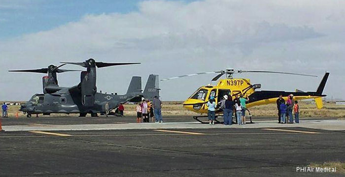 Detailed history and photos of helicopter Eurocopter AS350B3e Ecureuil Serial 7795 Register N397P N764AE used by PHI Air Medical ,Airbus Helicopters Inc (Airbus Helicopters USA) Track service timeline and current status.