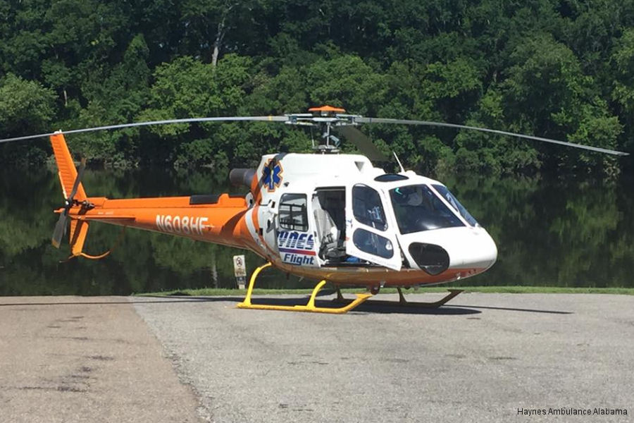 N608HF N857HW N911WU N351HW Eurocopter AS350B3 Ecureuil C/N 3188