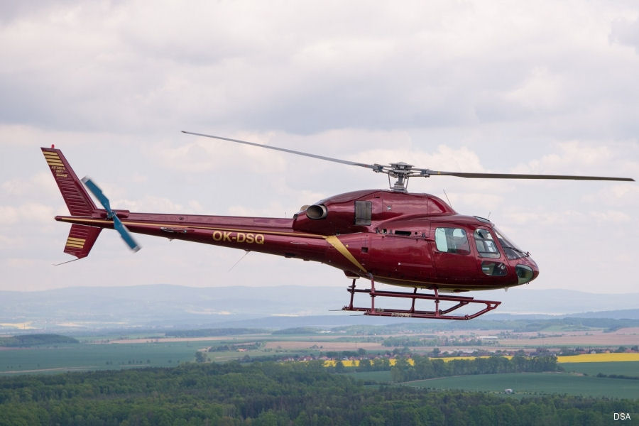 Detailed history and photos of helicopter Eurocopter AS355N Ecureuil 2 Serial 5577 Register OK-DSQ SX-HEQ G-GSIL G-RANI G-CCIN N625LH RP-C3688 F-OHNF used by DSA Delta System Air ,Airlift SA ,Lloyd Helicopters Europe Ltd ,Lloyd Helicopters US ,Eurocopter Southeast Asia ESEA Track service timeline and current status.