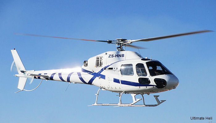 Detailed history and photos of helicopter Eurocopter AS355N Ecureuil 2 Serial 5562 Register HB-ZQC ZS-HNB OE-XSR JA6731 used by Helipool GmbH ,Ultimate Heli ,SHS (Schider Helicopter Service) Track service timeline and current status.