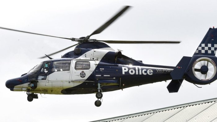 police helicopter