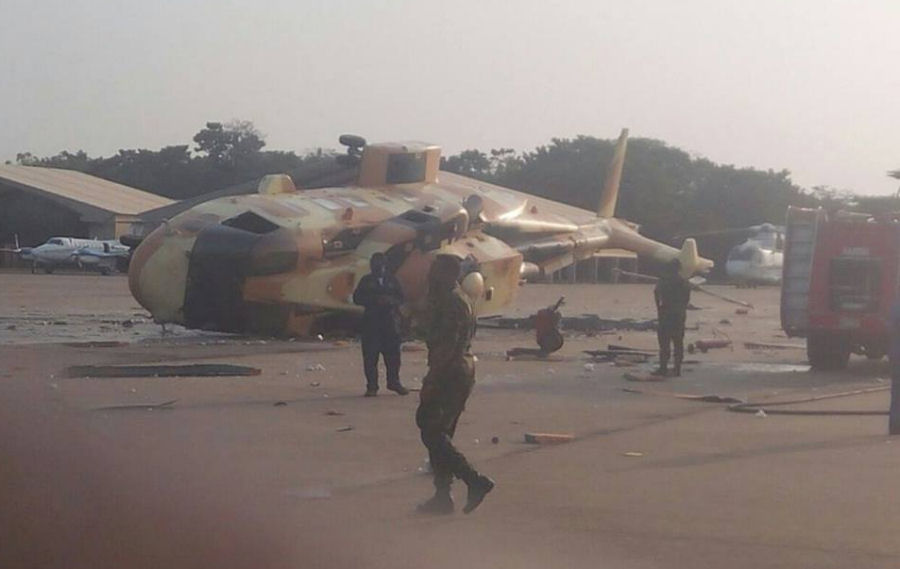 Detailed history and photos of helicopter AgustaWestland AW101 641 Serial 50252 Register NAF-281 ZR345 used by Nigerian Air Force ,AgustaWestland UK Track service timeline and current status.