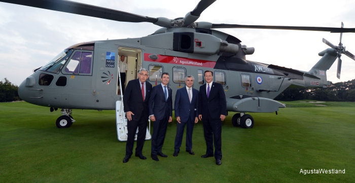 Detailed history and photos of helicopter AgustaWestland AW101 641 Serial 50248 Register ZR343 used by AgustaWestland UK Track service timeline and current status.