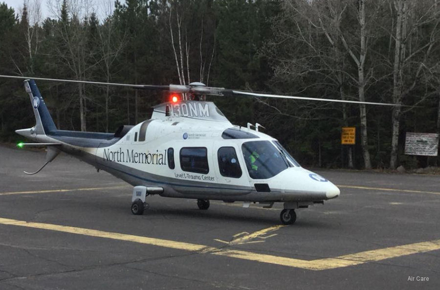 Detailed history and photos of helicopter Agusta A109E Power Serial 11065 Register N30NM N6098R used by North Memorial Health Track service timeline and current status.