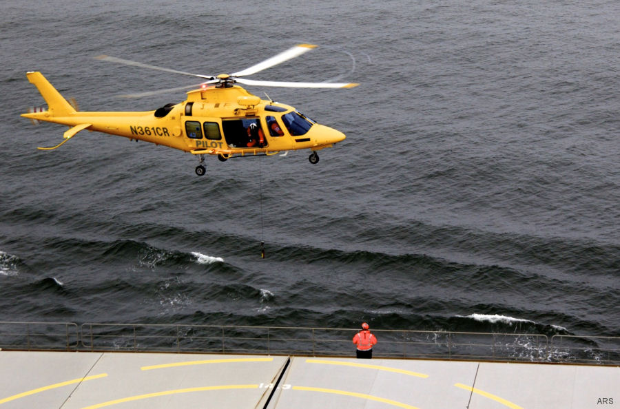 Detailed history and photos of helicopter AgustaWestland AW109SP GrandNew Serial 22243 Register N361CR Track service timeline and current status.