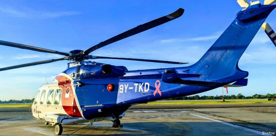Detailed history and photos of helicopter AgustaWestland AW139 Serial 41398 Register 9Y-TKD N513SH used by Bristow Caribbean ,AgustaWestland Philadelphia (Leonardo USA) Track service timeline and current status.