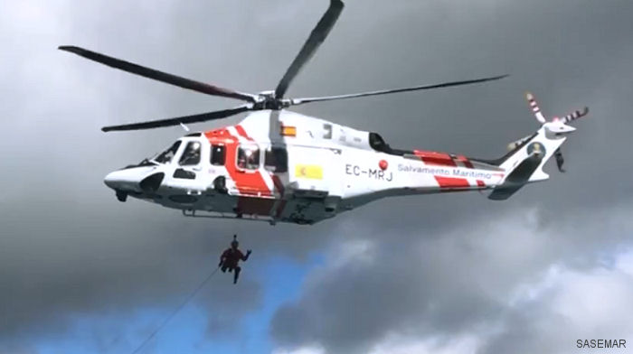 Detailed history and photos of helicopter AgustaWestland AW139 Serial 31746 Register EC-MRJ used by Salvamento Maritimo SASEMAR (Spanish Maritime Safety Agency) ,Babcock España (Babcock Spain) Track service timeline and current status.