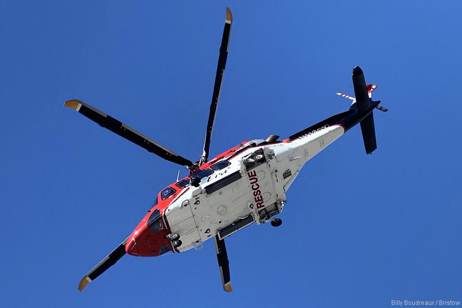 Detailed history and photos of helicopter AgustaWestland AW139 Serial 31390 Register P4-NAC PH-NAC N113CV used by Kustwacht Caribisch Gebied (Dutch Caribbean Coast Guard) ,Bristow US ,EraSAR Track service timeline and current status.