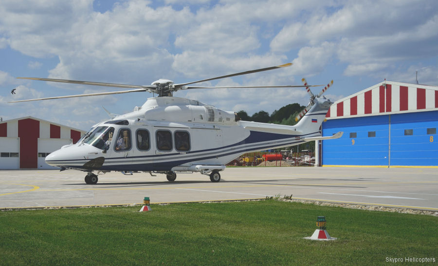 Detailed history and photos of helicopter AgustaWestland AW139 Serial 60006 Register RA-01696 606 used by Skypro Helicopters ,Russian Helicopters Track service timeline and current status.