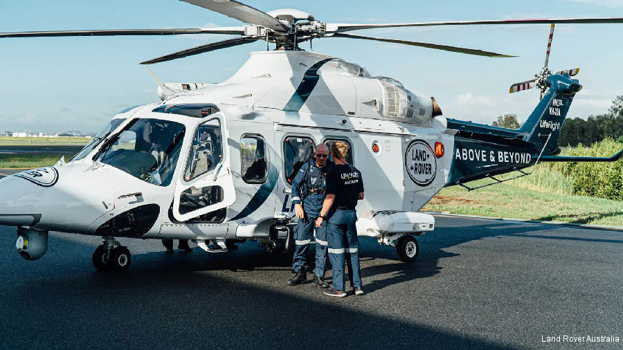 Helicopter AgustaWestland AW139 Serial 31590 Register VH-XIA G-CILP used by Australia Air Ambulances LifeFlight (RACQ Life Flight Queensland) ,AgustaWestland UK ,HM Coastguard (Her Majesty’s Coastguard) ,Bristow. Built 2014. Aircraft history and location