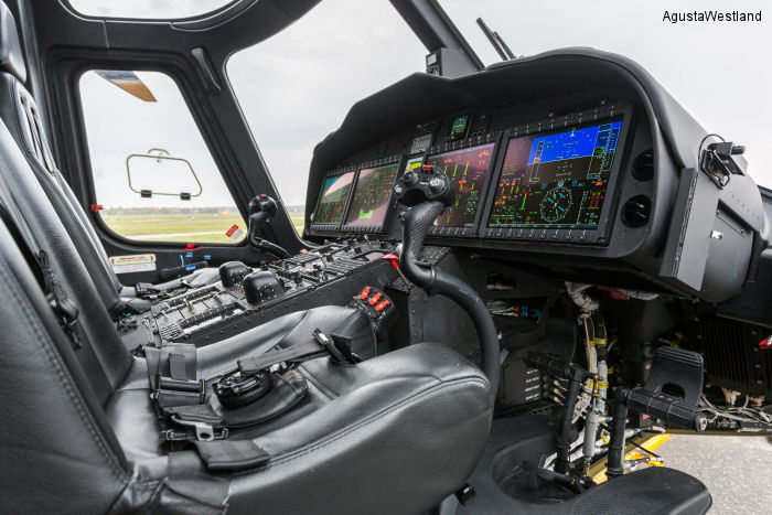 AgustaWestland AW149 cockpit
