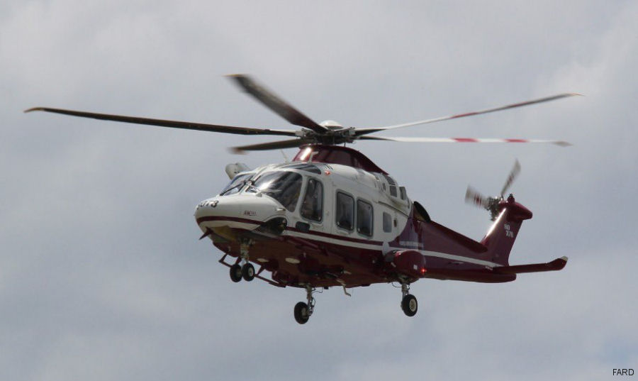 Detailed history and photos of helicopter AgustaWestland AW169 Serial 69106 Register 3078 QA338 CSX81974 used by Fuerza Aerea Republica Dominicana (Air Force of the Dominican Republic) ,Qatar Emiri Air Force ,Leonardo Italy Track service timeline and current status.