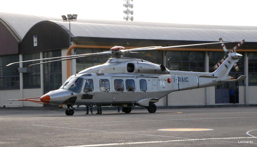 Detailed history and photos of helicopter AgustaWestland AW189 Serial 49004 Register I-RAIC used by AgustaWestland Italy Track service timeline and current status.