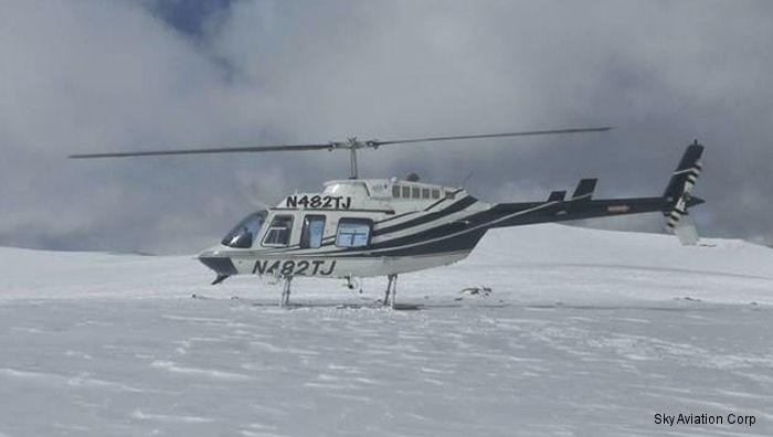 Detailed history and photos of helicopter Bell 206L-4 Long Ranger Serial 52174 Register N482TJ 9M-EKE N6257M used by Sky Aviation ,Summit Helicopters Inc ,Bell Helicopter Track service timeline and current status.