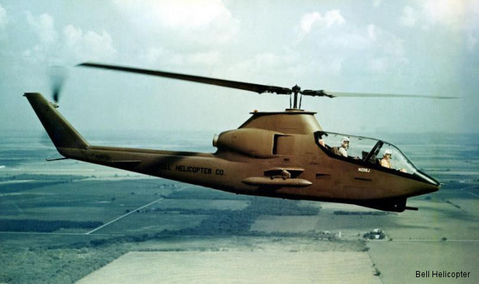 Detailed history and photos of helicopter Bell 209 AH-1 Cobra Serial 20001 Register 64-07016 N209J used by US Army Aviation Army ,Bell Helicopter Track service timeline and current status.