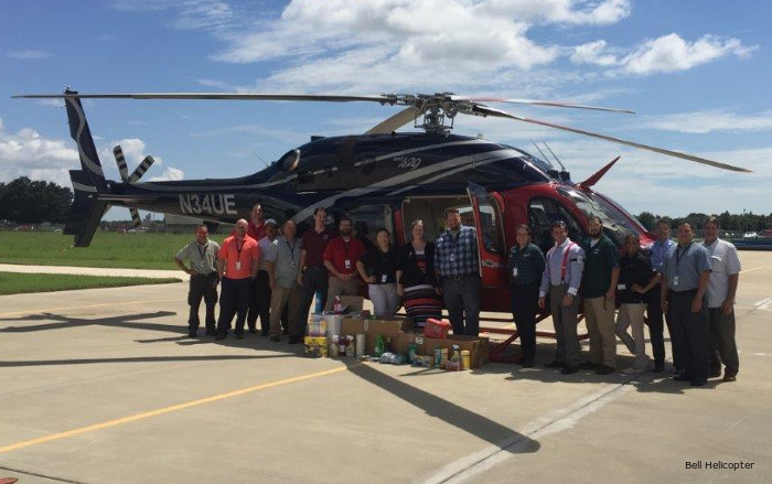 Detailed history and photos of helicopter Bell 429 Serial 57081 Register N34UE N34UT N466MH C-GOJN used by Bell Helicopter ,Bell Helicopter Canada Converted to 429 ALFA Track service timeline and current status.