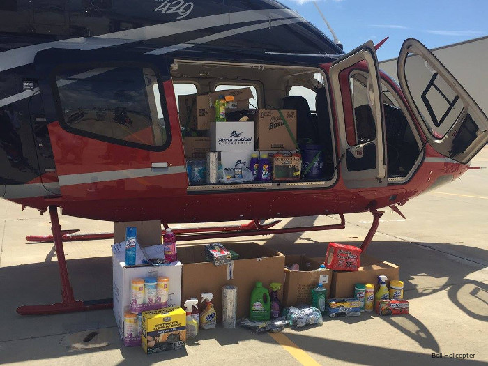 Detailed history and photos of helicopter Bell 429 Serial 57081 Register N34UE N34UT N466MH C-GOJN used by Bell Helicopter ,Bell Helicopter Canada Converted to 429 ALFA Track service timeline and current status.