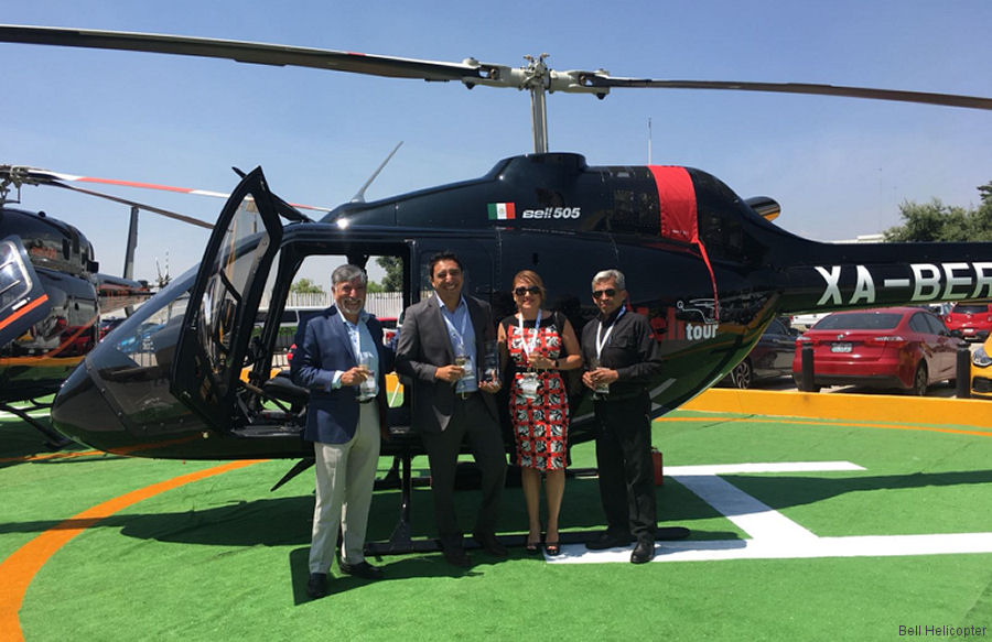 Detailed history and photos of helicopter Bell 505 Jet Ranger X Serial 65033 Register XA-BER used by Redwings Track service timeline and current status.