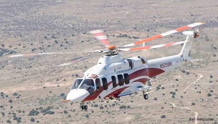 Detailed history and photos of helicopter Bell 525 Serial 62003 Register N525BN used by Bell Helicopter Track service timeline and current status.