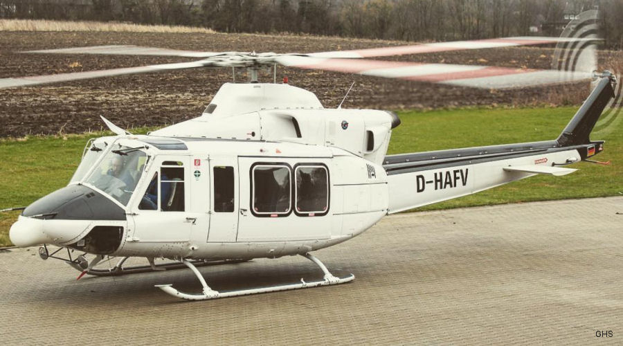 Detailed history and photos of helicopter Bell 412SP Serial 33209 Register EC-MMC UN-109H D-HAFV N412LG used by Administraciones Locales Generalitat Valenciana (Valencia Government) ,Babcock España (Babcock Spain) ,United Nations UNHAS ,Global Helicopter Service GmbH GHS ,Agrarflug Helilift GmbH ,Air Methods ,Carilion Clinic Track service timeline and current status.