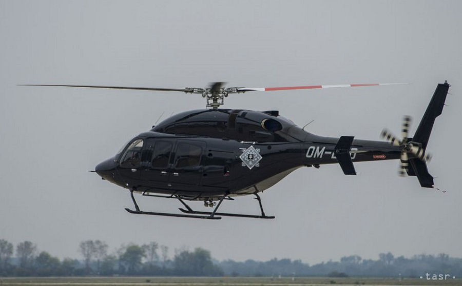 Helicopter Bell 429 Serial 57198 Register OM-BYD C-FAGO used by Letecký útvar Ministerstva vnútra Slovenskej Republiky Policajný (Ministry of Interior Affairs of Slovak Republic) ,Bell Helicopter Canada. Built 2014. Aircraft history and location