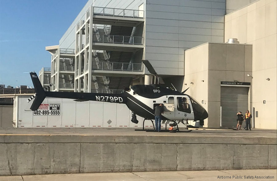 Helicopter Bell 505 Jet Ranger X Serial 65102 Register N279PD used by SPD (Sacramento Police Department). Built 2018. Aircraft history and location