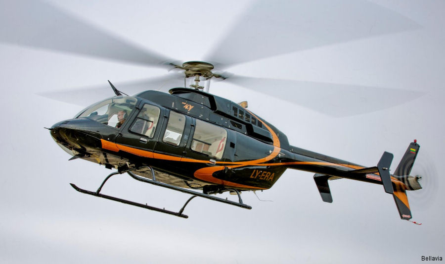 Detailed history and photos of helicopter Bell 407 Serial 53683 Register SX-HLB LY-ERA XA-FSC N70836 used by Bellavia ,Bell Helicopter Track service timeline and current status.