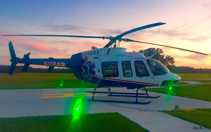 Detailed history and photos of helicopter Bell 407GX Serial 54492 Register N398AM C-GZMF used by Air Methods ,Bell Helicopter ,Bell Helicopter Canada Track service timeline and current status.