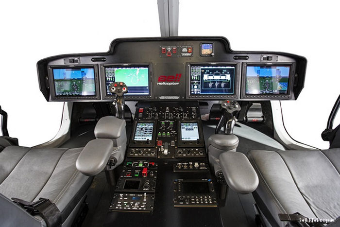 Bell 525 Relentless cockpit