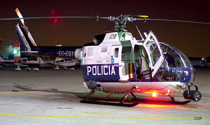 Cuerpo Nacional de Policia Bo105