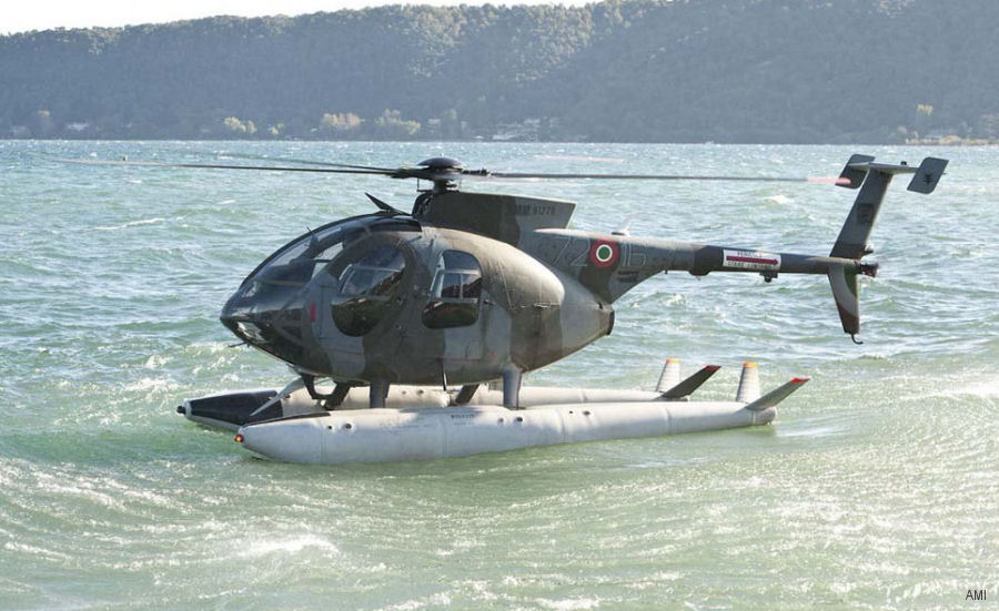 Detailed history and photos of helicopter Breda Nardi NH500E Serial 217 Register MM81279 used by Aeronautica Militare Italiana AMI (Italian Air Force) Track service timeline and current status.