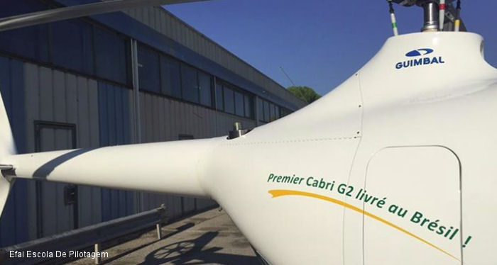 Detailed history and photos of helicopter Guimbal Cabri G2 Serial 1120 Register PR-EFC Track service timeline and current status.