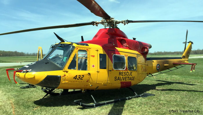 Detailed history and photos of helicopter Bell CH-146 Griffon Serial 46432 Register 146432 used by Canadian Armed Forces Track service timeline and current status.