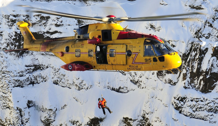 Detailed history and photos of helicopter AgustaWestland CH-149 Cormorant Serial 50132 Register 149915 used by Canadian Armed Forces Track service timeline and current status.