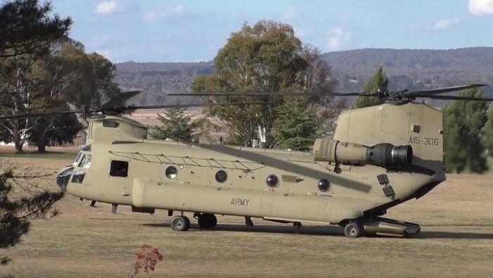 Australian Army Aviation CH-47F Chinook
