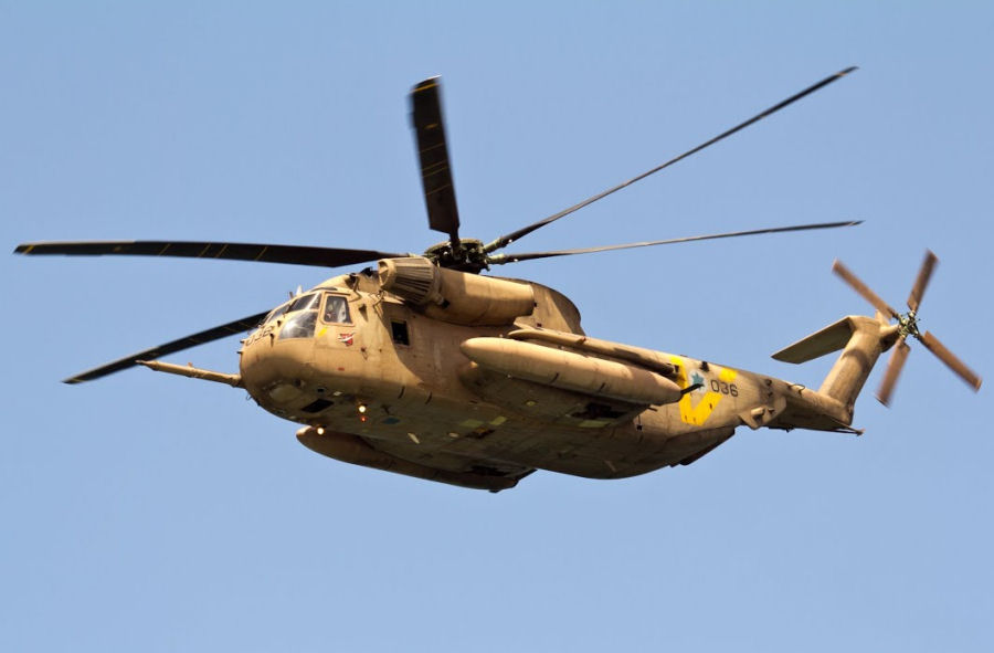 Detailed history and photos of helicopter Sikorsky S-65C-3 Serial 65-396 Register 036 236 536 used by Heil Ha'Avir IAF (Israeli Air Force) Track service timeline and current status.