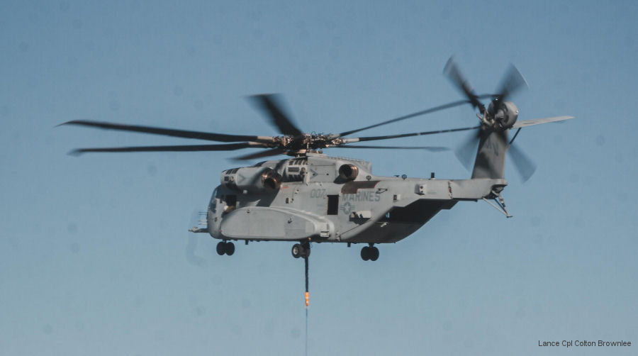 Detailed history and photos of helicopter Sikorsky CH-53K King Stallion Serial Register 169021 used by US Marine Corps USMC ,Sikorsky Helicopters Track service timeline and current status.