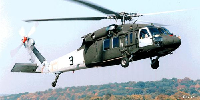 Helicopter Sikorsky UH-60L Black Hawk Serial  Register 966673 96-26673 used by US Navy USN ,US Army Aviation Army. Aircraft history and location