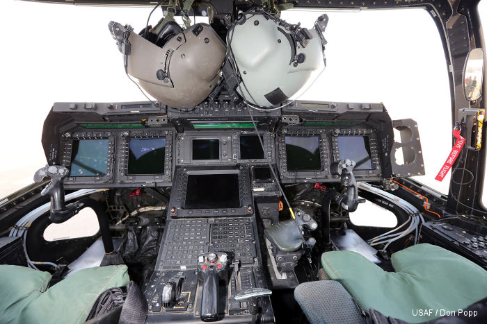 cockpit Photos of CV-22 Osprey in US Air Force helicopter service.