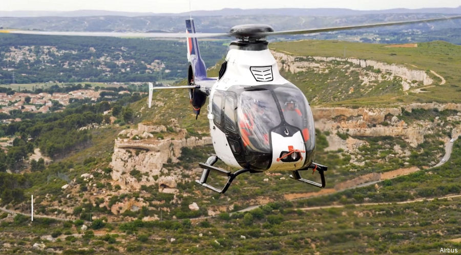 Helicopter Airbus DisruptiveLab Serial  Register F-WADL used by Airbus Helicopters France Airbus Marignane. Aircraft history and location