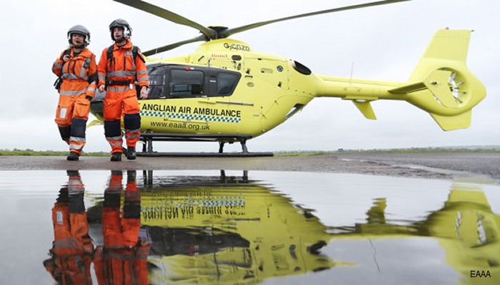 East Anglian Air Ambulance UK Air Ambulances