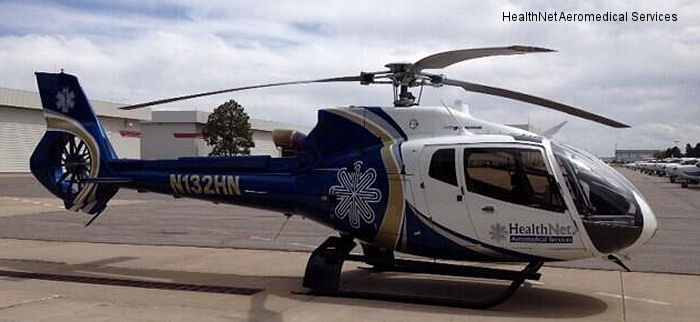 Detailed history and photos of helicopter Eurocopter EC130B4 Serial 7481 Register N130HN N132HN N662AE used by State of West Virginia ,American Eurocopter (Eurocopter USA) Track service timeline and current status.