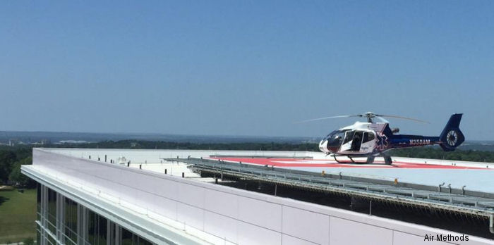 Detailed history and photos of helicopter Eurocopter EC130B4 Serial 7022 Register N358AM used by MedFlight ,American Eurocopter (Eurocopter USA) Track service timeline and current status.