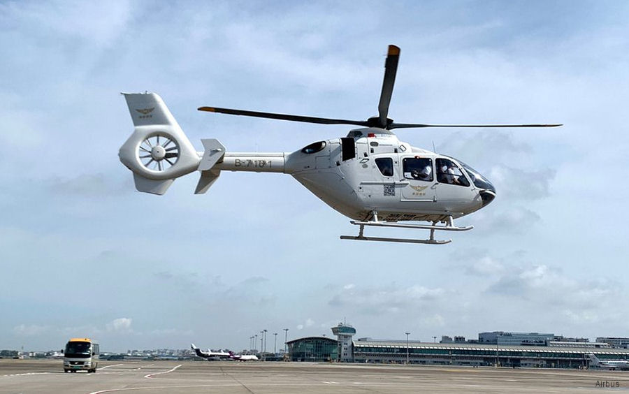 Detailed history and photos of helicopter Eurocopter EC135P2+ Serial 1120 Register B-7161 Track service timeline and current status.